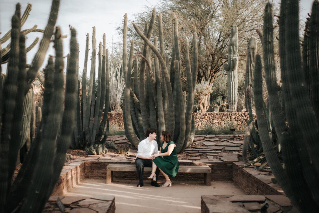 Desert Botanical Gardens Engagement Session