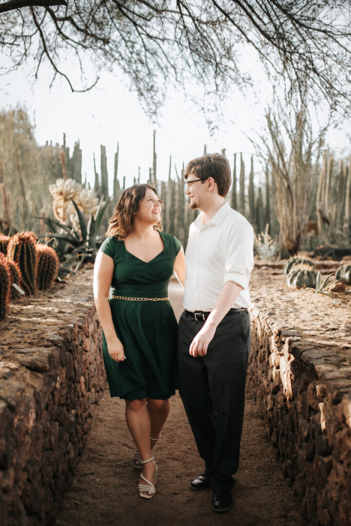 Desert Botanical Gardens Engagement Session