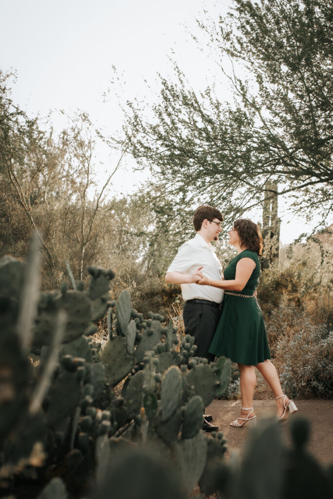 Desert Botanical Gardens Engagement Session