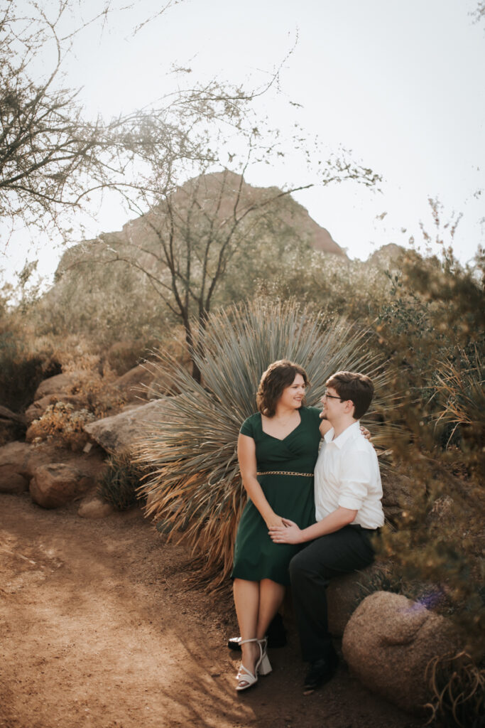 Desert Botanical Gardens Engagement Session