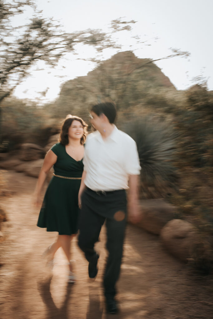 Desert Botanical Gardens Engagement Session