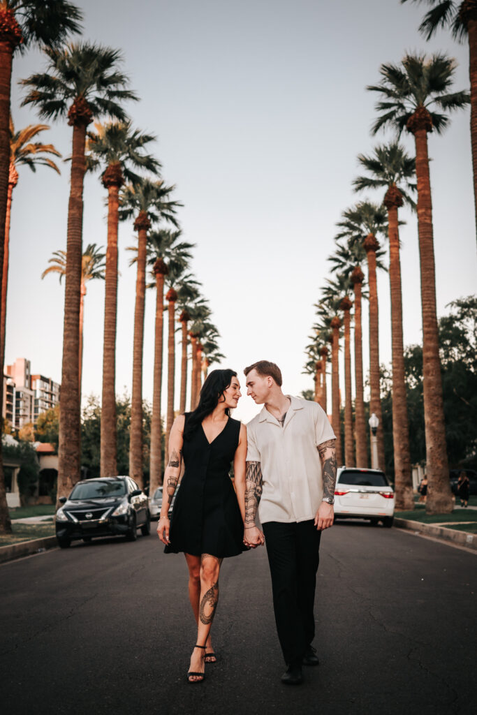 best phoenix engagement photo locations downtown